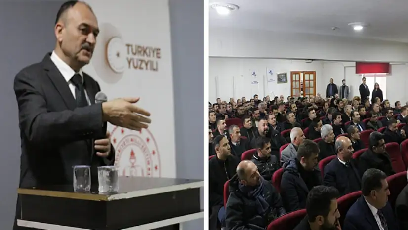 Çandıroğlu, Erciş'te okul müdürleriyle buluştu