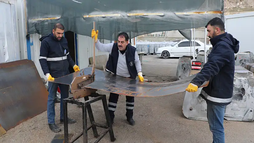 Çöp konteynerleri öz kaynaklarla yenileniyor