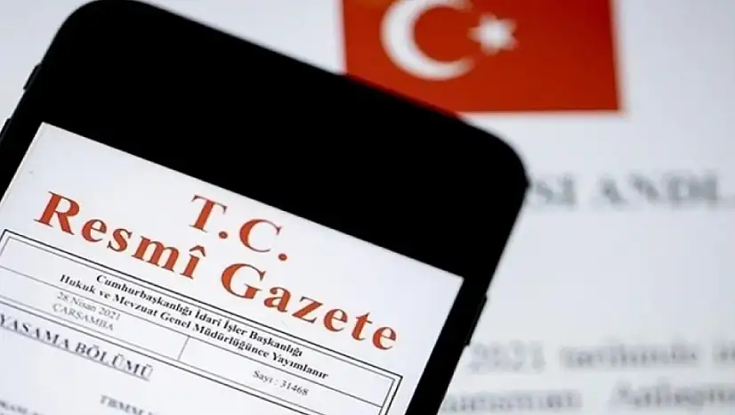Cumhurbaşkanlığı tarafından yapılan atamalar Resmi Gazete'de
