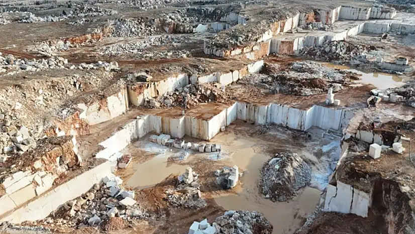 Deprem bölgesi Malatya'dan Çin ve Hindistan'a milyon dolarlık mermer ihracatı