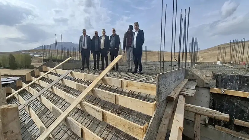 Durmaz, Yatılı Kız Kuran kursu inşaatını inceledi