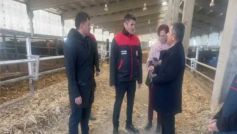 Düve üretim merkezi faaliyete geçti: İlk etapta 1.985 düve getirildi