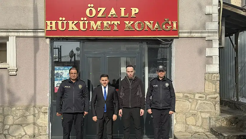 Emniyet Müdürlerinden Kaymakam Bulut'a ziyaret