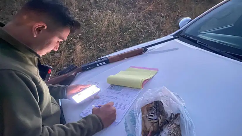 Erciş'te kaçak avcılıkla mücadele çalışması