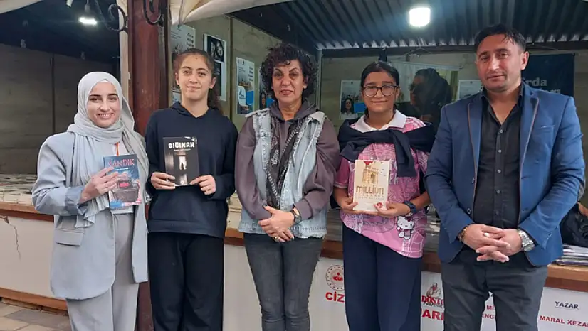 Erda Yayınları Yazarları Cizre Kitap Fuarı'nda okurlarıyla buluştu