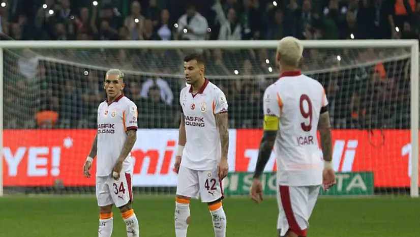 Galatasaray, Süper Lig'de 19 maç sonra mağlup oldu