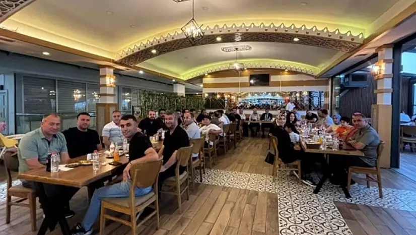 Görev yerleri değişen cezaevi personeli için veda yemeği düzenlendi