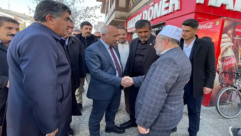 Güngöralp'ten, Erciş esnafına ziyaret