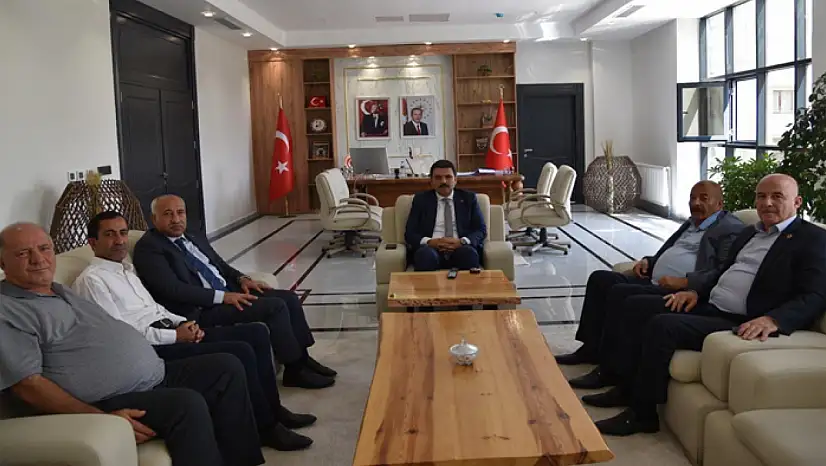 Güngöralp'ten Kaymakam Gilan'a ziyaret