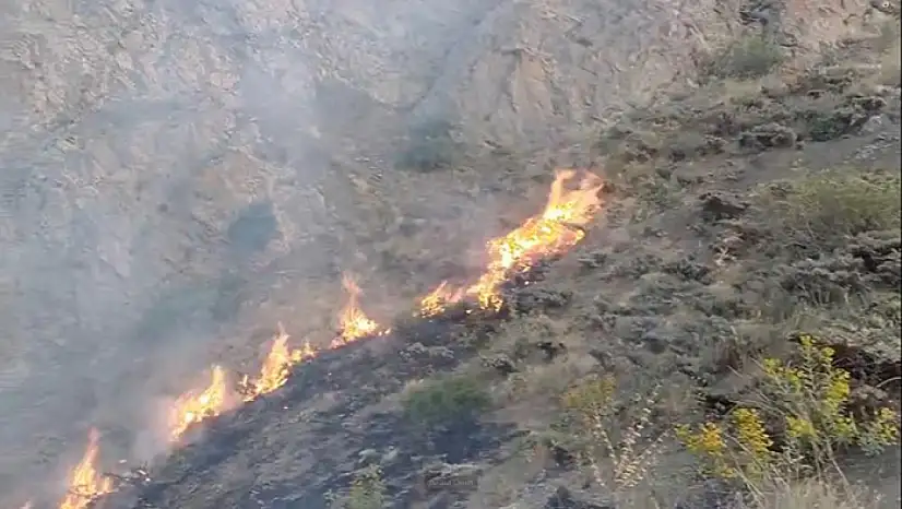 Hakkari'de hafta sonu 14 yangına müdahale edildi