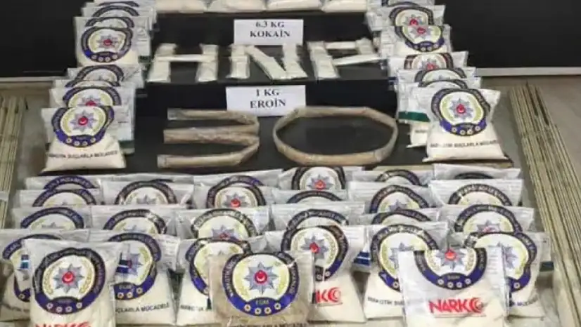 Hakkari'de uyuşturucu ele geçirildi