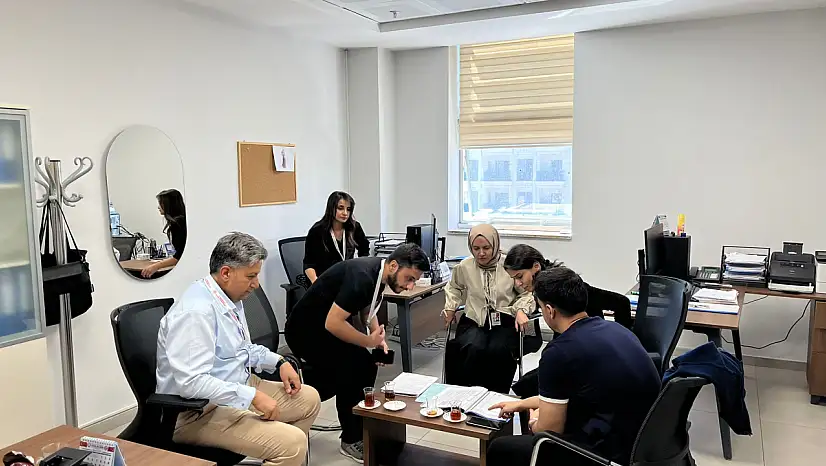 İl Sağlık Müdürlüğünden Erciş Diş sağlığı merkezine denetim
