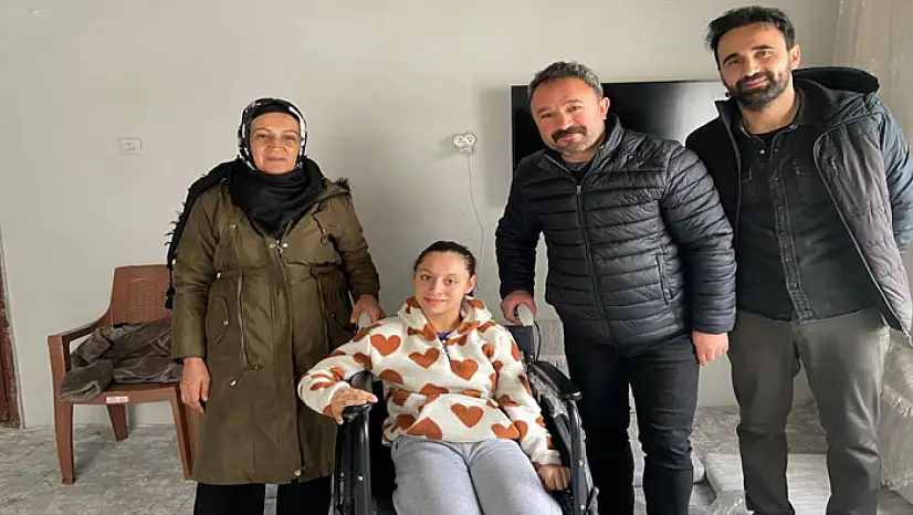 İpekyolu Belediyesi'nden engellilere tekerlekli sandalye desteği