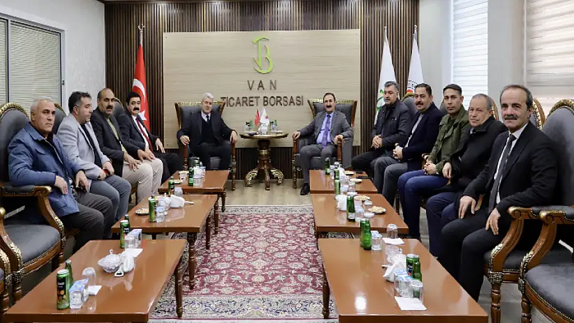 Kanan'dan Van Ticaret Borsası'na ziyaret