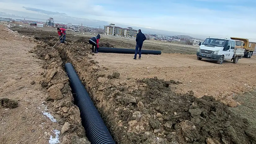 Kavurma Mahallesi'nde drenaj çalışmaları tamamlandı