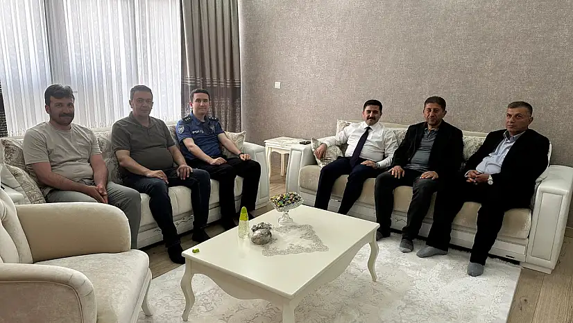 Kaymakam Bulut'tan şehit ailesine ziyaret