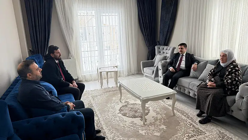 Kaymakam Bulut'tan şehit ailesine ziyaret