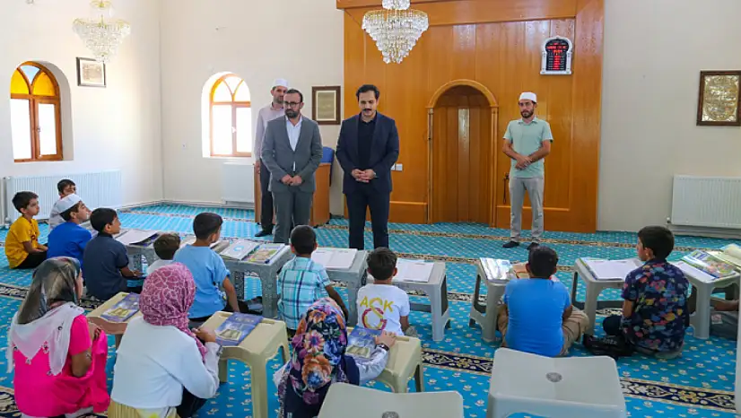Kaymakam Erdem'den Kur'an kurslarına ziyaret