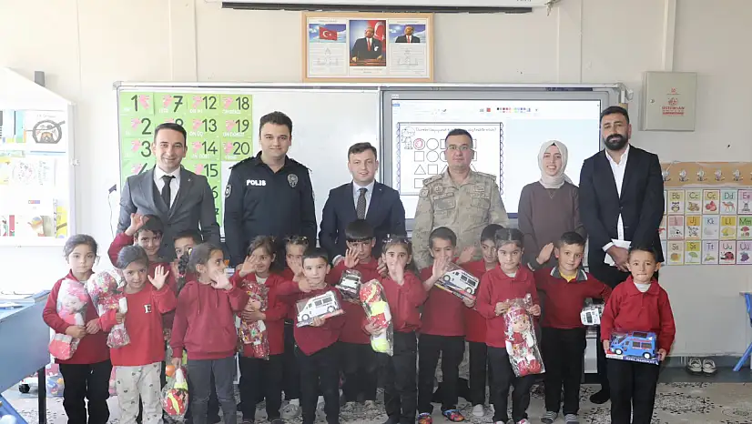 Kaymakam Erdoğan'dan Böğrüpek okuluna ziyaret