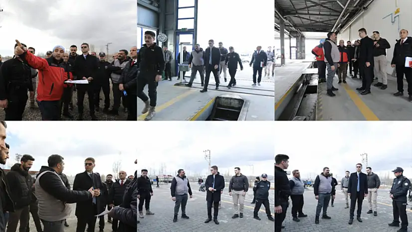 Kaymakam Karaloğlu'ndan TÜVTÜRK'te denetim