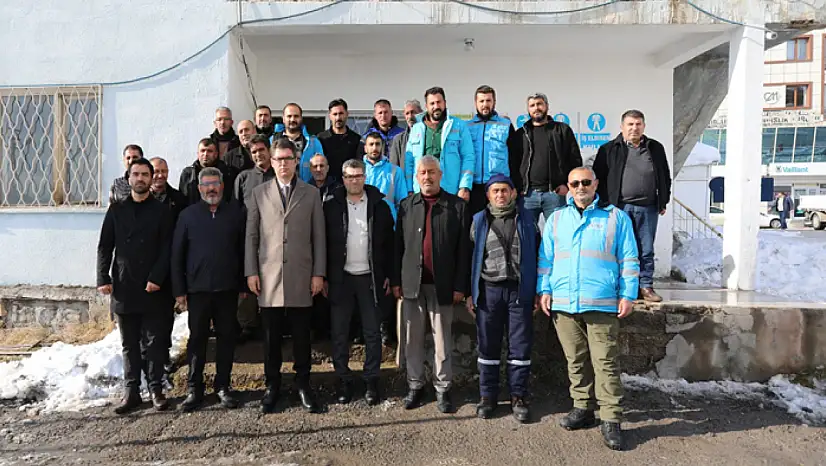 Kaymakam Karaloğlu'ndan VASKİ'ye ziyaret