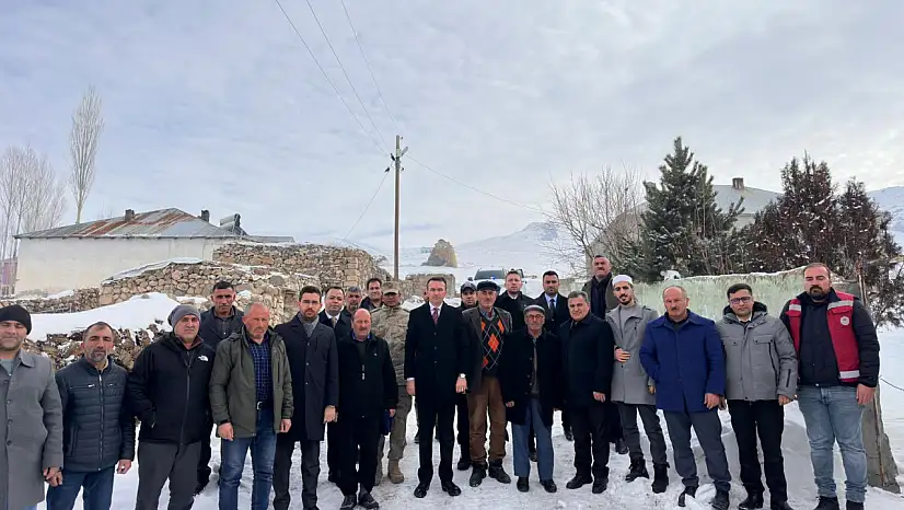 Kaymakam Süleyman Bakan'dan Buğulukaynak Mahallesi'ne ziyaret