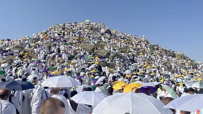 Milyonlar Arafat'ta buluştu