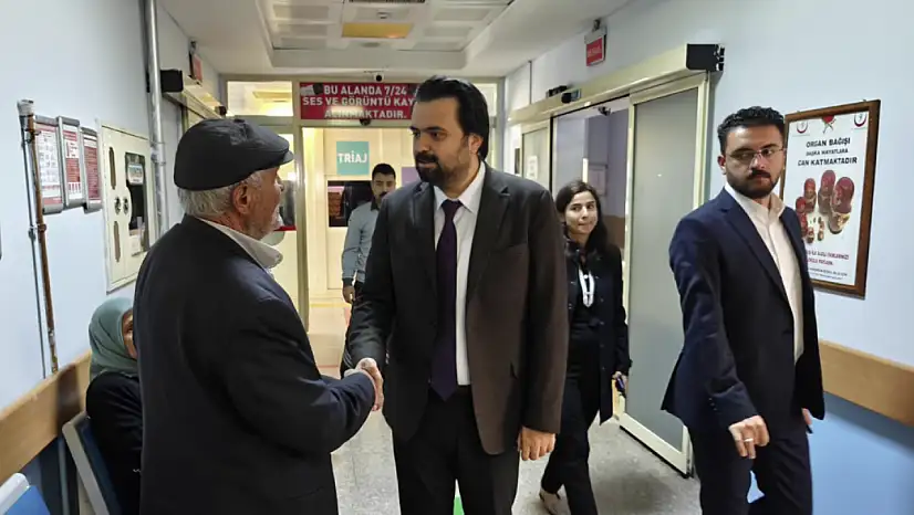 Müdür Tosun'dan Muradiye Devlet Hastanesi'ne ziyaret