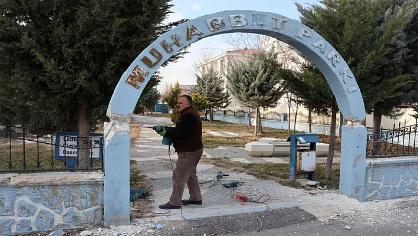 Muhabbet Parkı'na estetik dokunuş