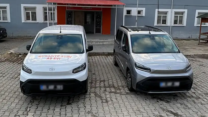 Muradiye SYDV'ye iki yeni araç
