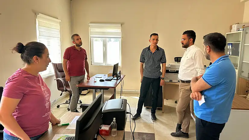 Sağlık hizmetleri başkanı Bostancı, çalışmaları yerinde inceledi