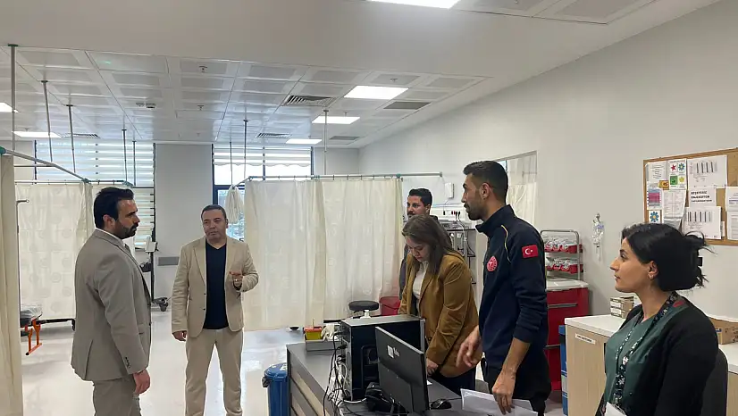 Sağlık hizmetlerinde iyileştirme için Gevaş'ta inceleme