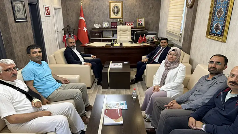 Şevli'den Kaymakam Bulut'a ziyaret