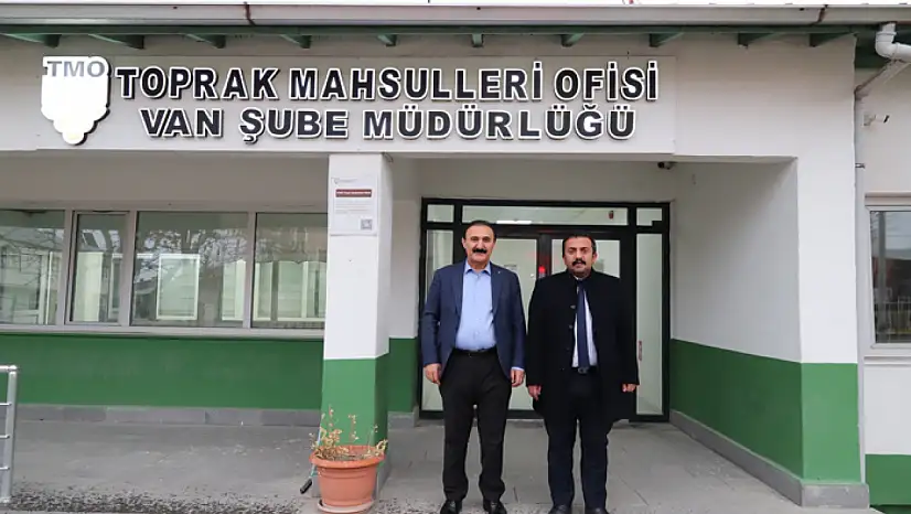 Süer'den TMO Van Şube Müdürlüğü'ne ziyaret