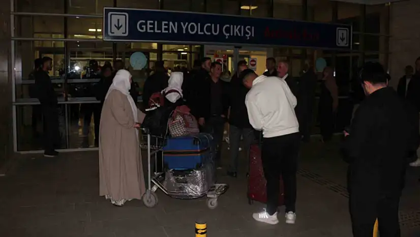 Suudi Arabistan'dan Şırnak'a ilk uçak seferi gerçekleşti