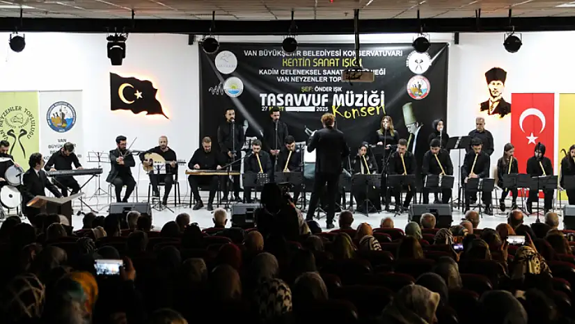 Tasavvuf müziği konseri yoğun ilgi gördü