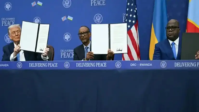 Trump'ın arabuluculuğunda Ruanda ve Kongo Demokratik Cumhuriyeti barış anlaşması imzalandı