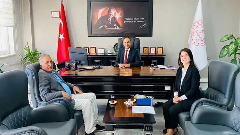 Türkiye Eğitim Gönüllüleri Vakfı'ndan Alhan'a ziyaret