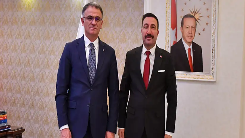 Vali Balcı, Kahraman'ı kabul etti