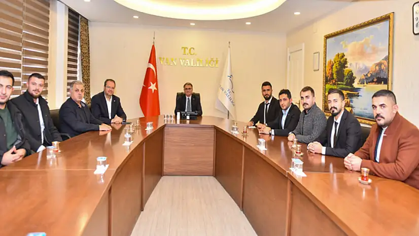 Vali Balcı, Memur-Sen temsilcilerini kabul etti