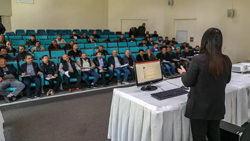 Van Büyükşehir'den 'İş Sağlığı ve Güvenliği' eğitimi