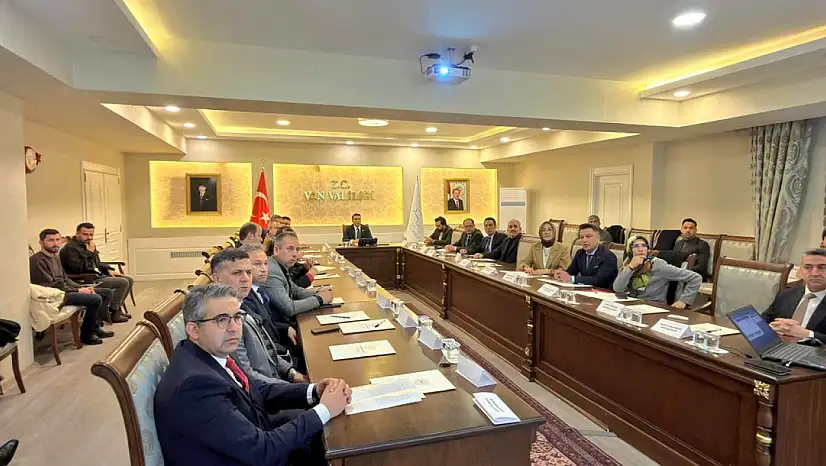 Van'da bağımlılıkla mücadele il koordinasyon kurulu toplantısı yapıldı