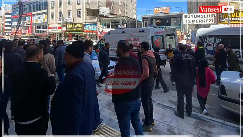 Van'da bir iş yerine silahlı saldırı