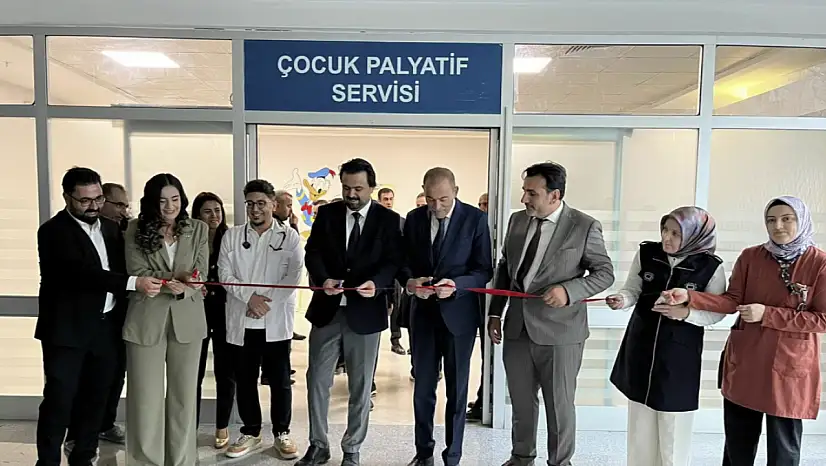 Van'da çocuk palyatif servisi hizmete açıldı