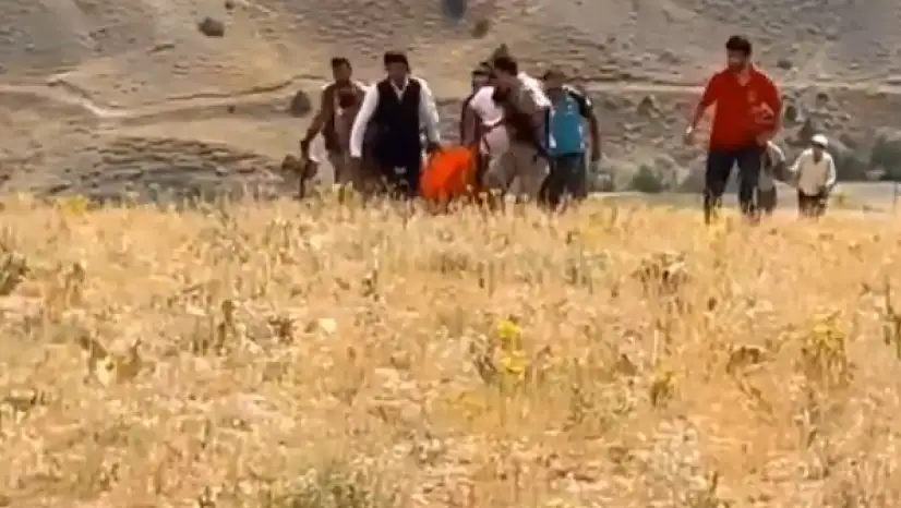 Van'da göğüs ağrısı geçiren hasta helikopterle tahliye edildi