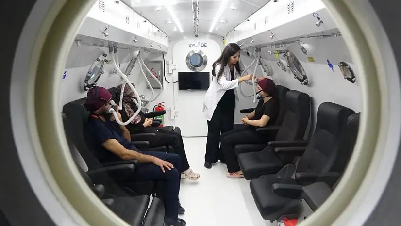 Van'da hiperbarik oksijen tedavi merkezi son teknolojiyle yenilendi