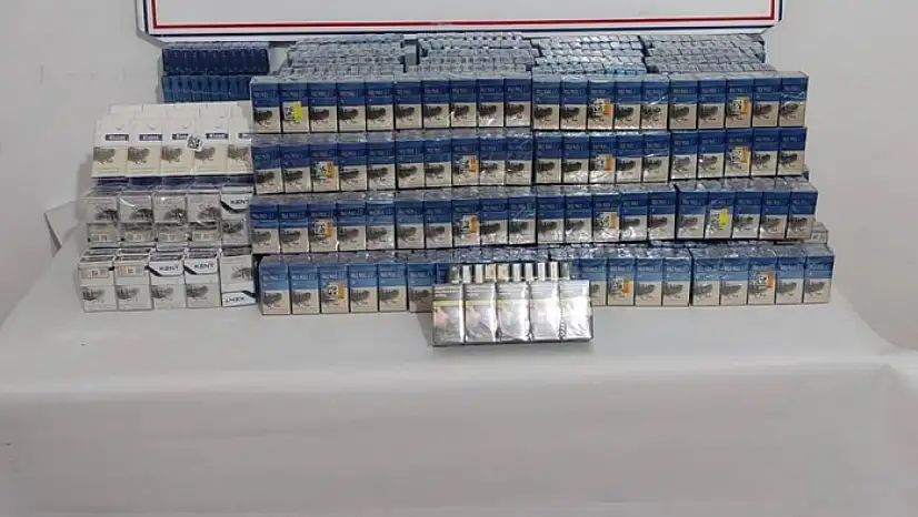 Van'da kaçak sigara ele geçirildi