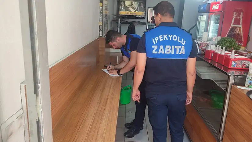 Van'da kaldırım ve yol işgaline ceza