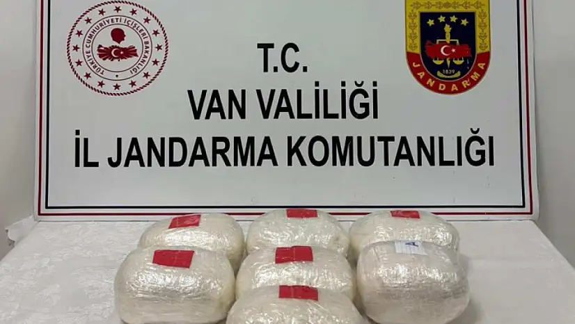 Van'da metamfetamin ele geçirildi