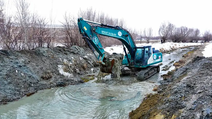 Van'da taşkınlara karşı önlem